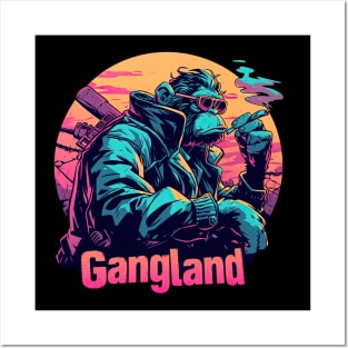 Gangland Iron Maiden monkey Posters and Art